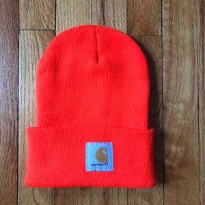 Carhartt Men's Bright Orange Beanie